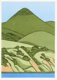 Robin White, Harbour Cone, silkscreen print, 17/50