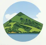 Robin White, Harbour Cone from Hooper’s Inlet, silkscreen print, 8/75