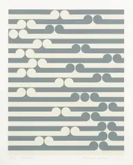 Gordon Walters, Karaka, screenprint, 37/50