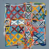 Allen Maddox, Untitled, acrylic and oil on canvas