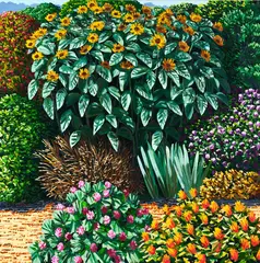 Karl Maughan, Manui, oil on canvas