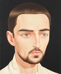 Peter Stichbury, Glen Brimer, NDE, 1971, 1971, acrylic on canvas