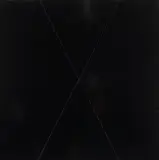 Ralph Hotere, Black Painting (Indigo), brolite lacquer on board