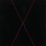 Ralph Hotere, Black Painting (Red), brolite lacquer on board