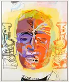 Shane Cotton, Sun Portrait