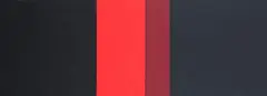 Milan Mrkusich, Progression V Red 1991, alkyd on Belgian linen, two parts