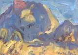 Toss Woollaston, Brownacre, oil on canvas
