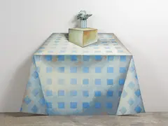 Terry Stringer, Table Setting, aluminium and oil paint