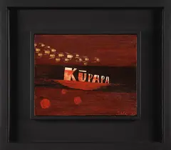 Shane Cotton, Kūpapa, oil on canvas