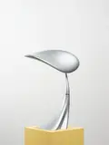 Phil Price, Ovoid, carbon fibre, precision bearings and stainless steel (2012)