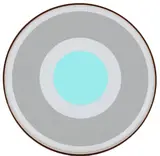 Julian Dashper, Drumskin, vinyl on drumhead