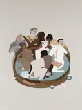 Kushana Bush, Murmuring, gouache on paper