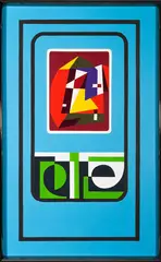 Diena Georgetti, Plaza, acrylic on board