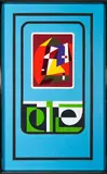 Diena Georgetti, Plaza, acrylic on board