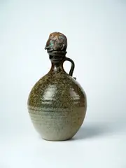 Francis Upritchard, Man Urn, earthenware and modelling material