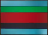Donald Sinclair Driver, Painted Relief, acrylic on canvas and enamel on aluminium
