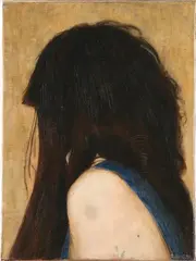 Tattoo No. 1 by Séraphine Pick, oil on canvas, sold Oct 2025