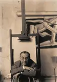 Arnold Newman, Portrait of Man Ray