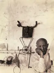 Arnold Newman, Picasso in his Studio, Vallauris, France, 1954, 1954, gelatin silver print (printed 1976)