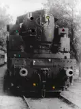 Der Tiefenglanz (Dampflokomotive) by Gavin Hipkins and Karl Fritsch, silver gelatin print and cubic zirconia (1/1), offered Oct 2025