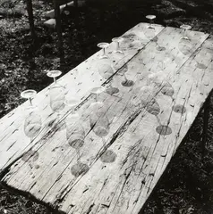 Bill Culbert, Wine Work, gelatin silver print, edition of 25 (1992)