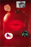 Dan Arps, Untitled - Tomato Kiss, photographic prints on found poster