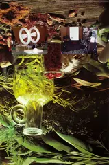 Dan Arps, Untitled - Vegetables and Spices, photographic prints on found poster