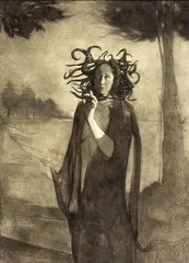 Jason Greig, Anthea, charcoal on paper