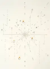 Lindy Lee, Conflagrations from the End of Time (6), paper and fire