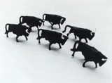 Peter Peryer, Bulls, digital print, 8/15