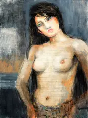 Séraphine Pick, Karin, oil on canvas