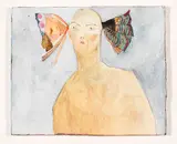 Suji Park, Butterfly Ears, watercolour