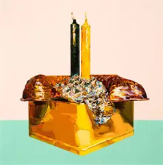 Grace Crothall, Untitled, oil on board