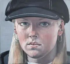 Richard McWhannell, Annie Gasson (in her 16th year), oil on canvas