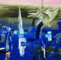 Philippa Blair, Seasprite/Oceania, oil on canvas