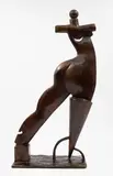 Paul Dibble, Moving Forward, cast bronze, 3/3, 1998