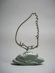 Terry Stringer, Land of Love, Love of Land, cast bronze with bell