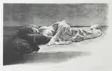 Grahame Sydney, Model Study, lithograph, 36/50