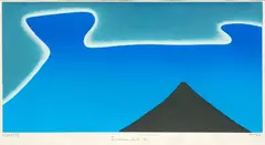 Michael Smither, Taranaki 4, screenprint