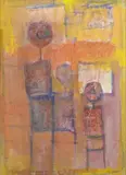 Jan Nigro, Untitled - Figure Study, mixed media on paper
