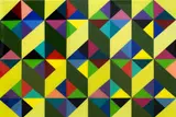 Anne Riethmaier, Brighter Down Under Series No. 3, acrylic and liquid glass on board