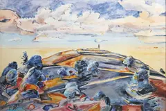 Untitled by Stanley Palmer, poster print, offered Sep 2025