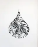 Liyen Chong, Untitled - Teardrop, print on paper