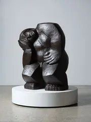 Llew Summers, Sprung Man, cast bronze