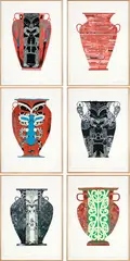 Shane Cotton, Te Ramaroa / Pouērua / Ruahine / Whātonga / Tararua / Pikopiko I Whiti, a complete set of 2022 screenprints on 640gsm paper, 3/40