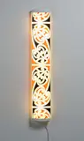 Michael Parekōwhai, The Bosom of Abraham, screenprinted vinyl on fluorescent light housing