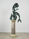 Paul Dibble, Looking and Listening for the Sea: Monument to the Hinterlands, cast bronze on original hardwood plinth, A/P from an edition of 5 plus an F/P