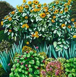 Karl Maughan, Aorangi, oil on canvas