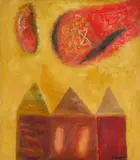 Pat Hanly, Fire Above the City