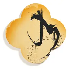 Max Gimblett, Deep Water Cove, acrylic and resin on board